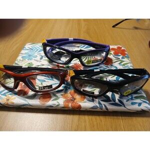 Liberty SS1000 Sport  Wrap Around Safety Glasses Lot Of 3